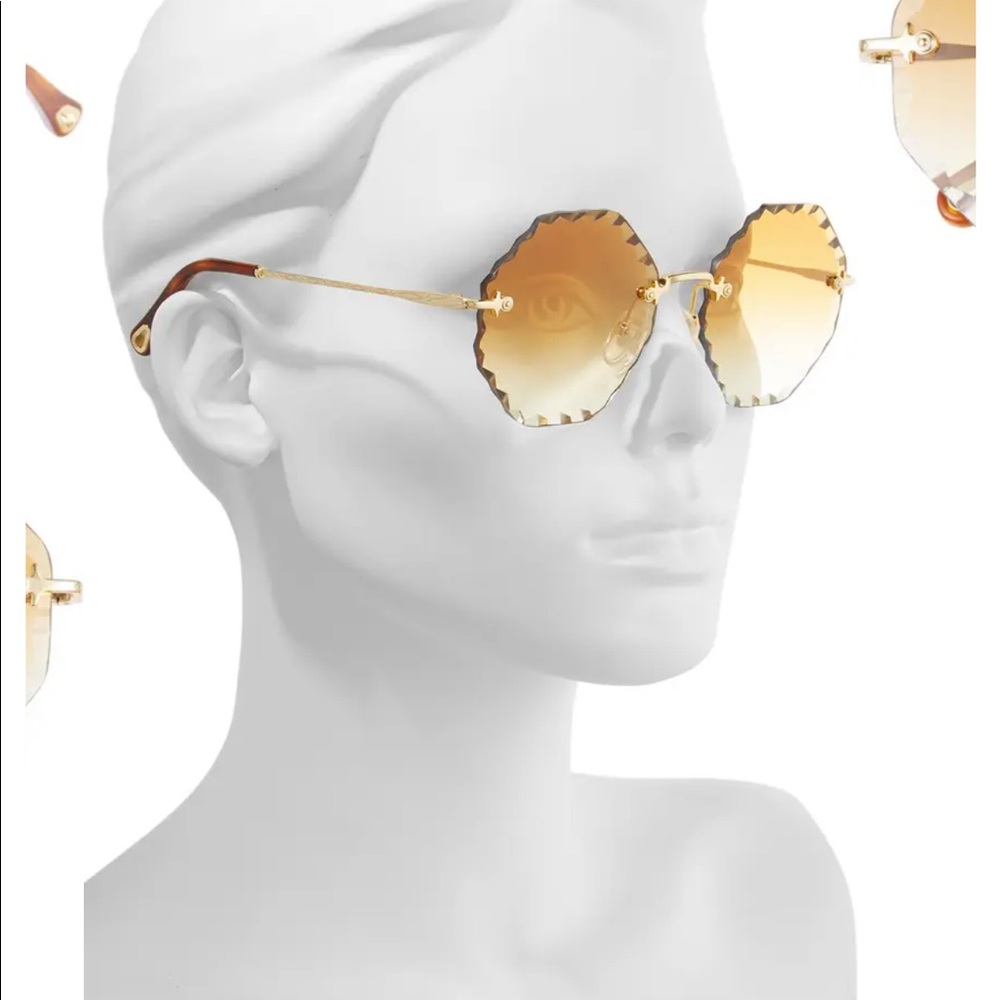 Rosie 58mm Octagonal Rimless Sunglasses
CHLOE